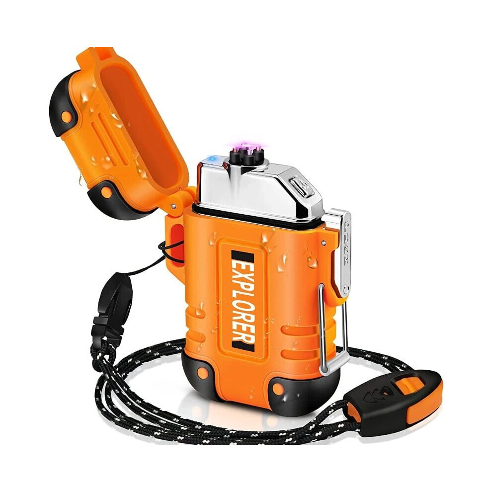 Electric Plasma Waterproof Rechargeable Dual Arc Lighter