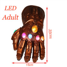 (  Adult) LED Thanos Gloves Infinity Gauntlet Avengers vivid for adult cosplay