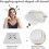 (King, White) Poly Cotton Fitted Bed Sheet 25cm Deep Luxury Soft 6