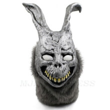 Deluxe Donnie Darko Overhead Latex Mask Frank the Bunny Rabbit Horror Mask