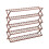 Living And Home (Brown) Foldable 5-Tier Bamboo Flower Stand Rack Plant Storage Shelf 4