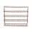 Living And Home (Brown) Foldable 5-Tier Bamboo Flower Stand Rack Plant Storage Shelf 5
