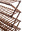 Living And Home (Brown) Foldable 5-Tier Bamboo Flower Stand Rack Plant Storage Shelf 8
