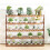 Living And Home (Brown) Foldable 5-Tier Bamboo Flower Stand Rack Plant Storage Shelf 2