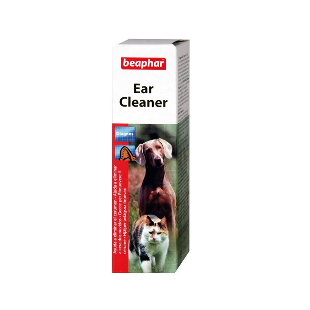 Beaphar Diagnos Ear Cleaner (50ml) | Gentle and Effective Solution for Maintaining Healthy Pet Ears | Dog Ear Cleaner