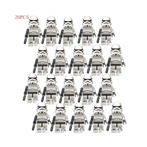 20Pcs Star War Minifigure Blocks Toy Fit With