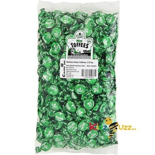 Walkers Mint Toffees 250 Grams