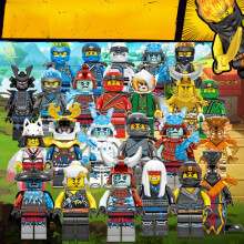 24Pcs Ninjago Minifigures Ninja Mini Figures Fits Blocks Toy