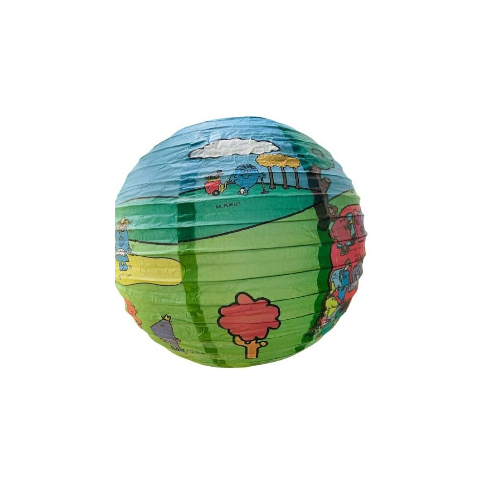 Mr & Mrs Little 14"(35cm) Round Ball Bedroom Paper Lantern Shade