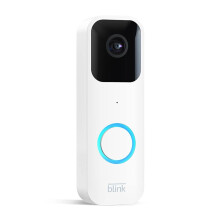 (White) Blink Video Doorbell easy setup