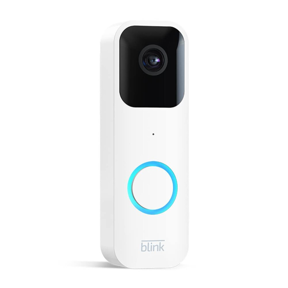(White) Blink Video Doorbell easy setup
