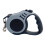 (5M, Grey) Dog Lead Leash Retractable Extendables Lockable 1