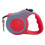 (5M, Grey red) Dog Lead Leash Retractable Extendables Lockable 1