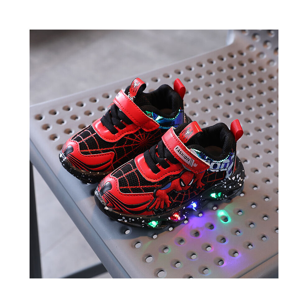 Girls Boys Led Light Up Shoes Trainers