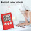 (Red) Ultra-thin Mini LCD Digital Display Kitchen Timer 9