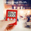(Red) Ultra-thin Mini LCD Digital Display Kitchen Timer 8