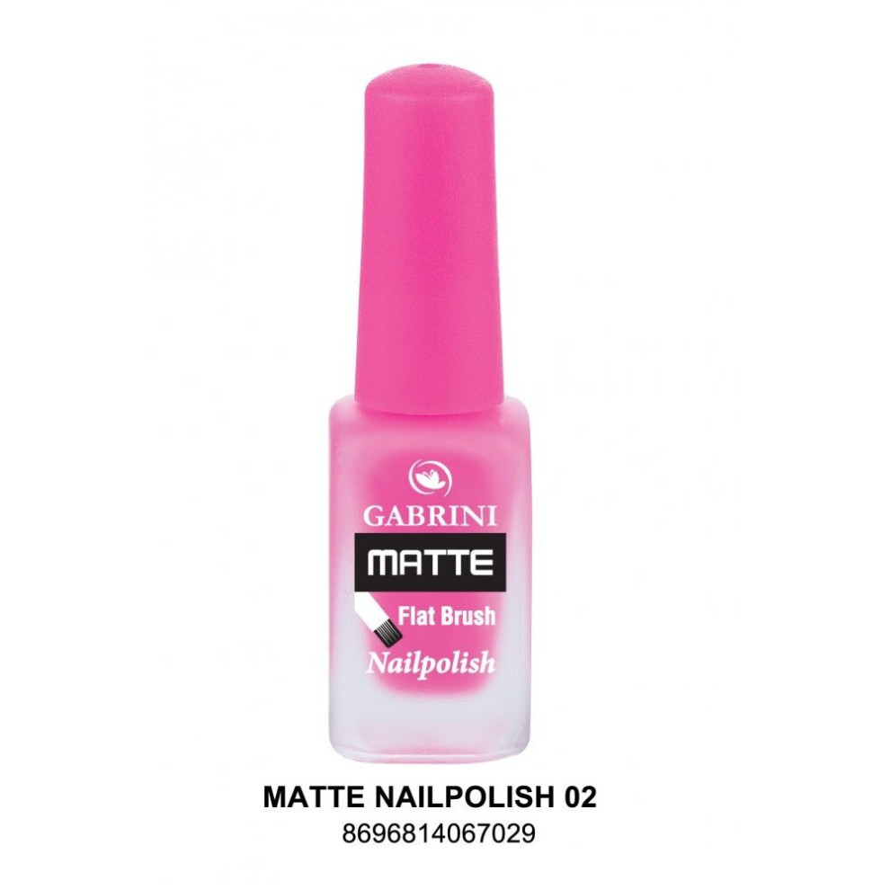(M02) GABRÄ°NÄ° Matte Nailpolish 30 Shades-image-OPC-PBNC5X7-NEW
