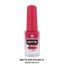 (M27) GABRİNİ Matte Nailpolish 30 Shades