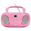 Groov-e GVPS733CD10PK Original Boombox Portable CD Player 2