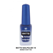 (M18) GABRİNİ Matte Nailpolish 30 Shades
