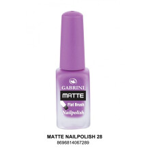 (M28) GABRİNİ Matte Nailpolish 30 Shades