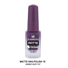 (M19) GABRİNİ Matte Nailpolish 30 Shades