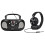 Groov-e GVPS733HPBK Original Boombox Portable CD Player 1