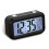 (Black) LED Digital Alarm Clock Luminous Alarm Clock 1
