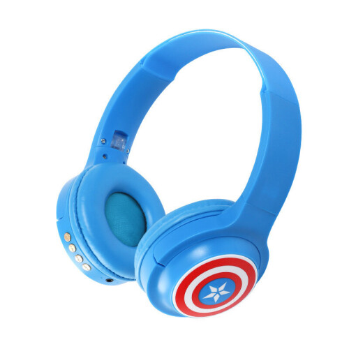 (Captain America) Marvel Bluetooth wireless headset with card Bluetooth 5.0 headset