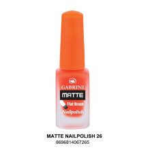 (M26) GABRİNİ Matte Nailpolish 30 Shades