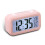 (Rose red) LED Digital Alarm Clock Luminous Alarm Clock 1