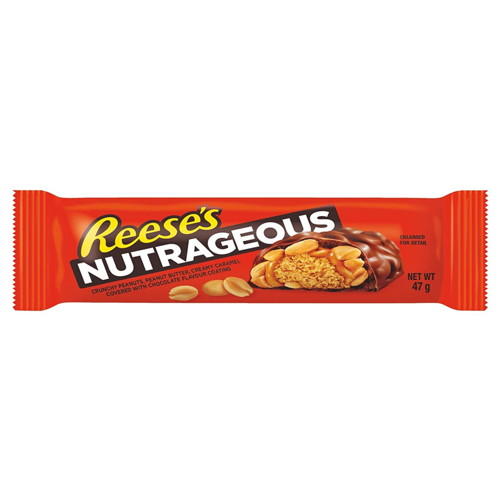 Reese's Nutrageous 47 g (Pack of 6) Delicious Tasty And Twisty Treat