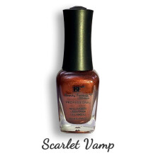 (14 - Scarlet Vamp) Beauty Forever Professional Nail Lacquer Nail Polish Glitter & Shine (36 Shades)