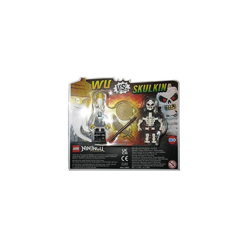 LEGO Ninjago Wu vs. Skulkin Minifigure Blister Pack Set 112007