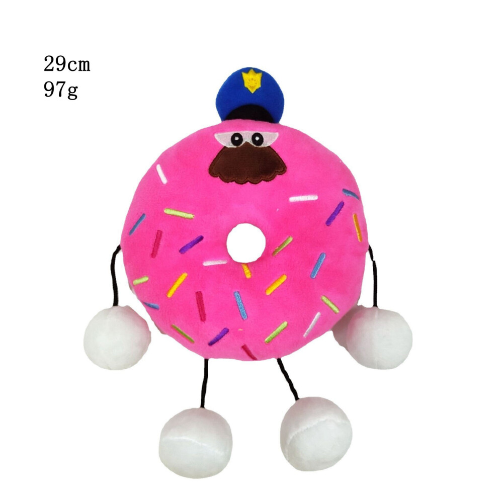Bonxaif (Donut) Shovelwares Brain Game Plush Toys Cute Fruit Party Soft Stuffed Figure Doll