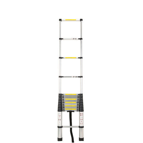 6.2m Aluminum Telescopic Ladder - Multi-Purpose, Extendable & Foldable, 16-Step, Lightweight & Safe 2