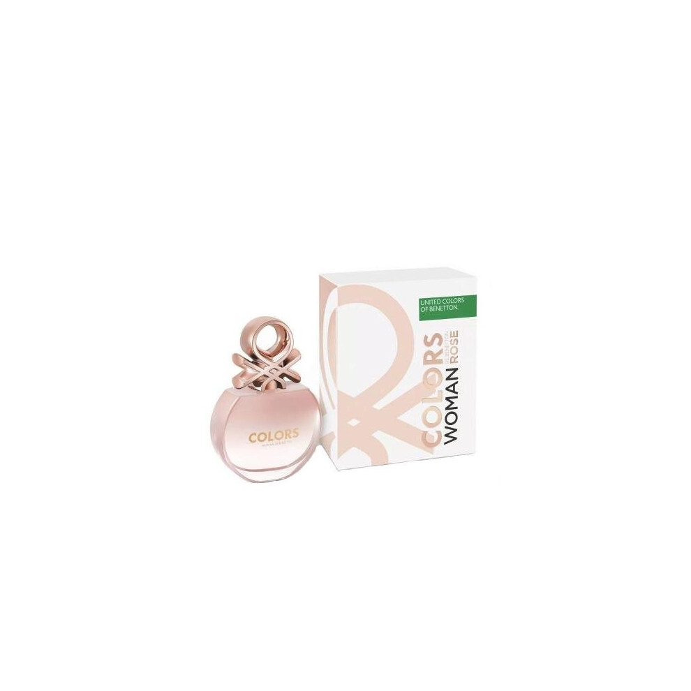 Benetton Colors Rose 2.7 Eau De Toilette Spray For Women