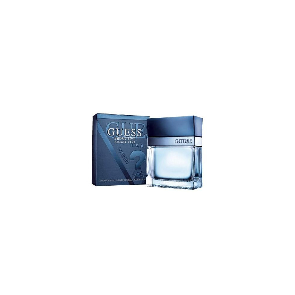 Guess Seductive Blue 1.7 Eau De Toilette Spray For Men