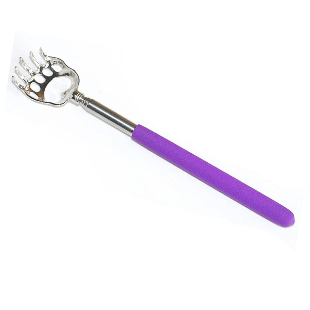 Purple (Purple) Ghost Claw Retractable Massage Head Scratcher Back Scratcher Lazy And Obese Friendly