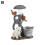 (B) Cat Dog Rabbit Creativity Solar Lamp Statue Window Animal Light Decoration 1