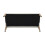 Living And Home Beige Linen Upholstered Tufted Dining Bench 6