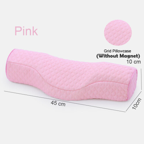 (Pink) Magnet Therapy Neck Pillow Multi-Function Orthopedic Pillows