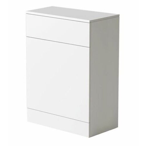 Venis White Bathroom Back To Wall Flat Pack WC Unit W500mm x D300mm 1