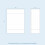 Venis White Bathroom Back To Wall Flat Pack WC Unit W500mm x D300mm 3