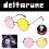 Deltarune Spamton Glasses Gaming Anime Peripheral Black Eyeglass Frame Cosplay 6