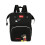 (Black) Capacity High Diaper Bag Backpack Oxford Mouse Multifunction For Baby 1