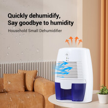 Portable Dehumidifier Air Purifier Mute Moisture Absorbers Air Dryer