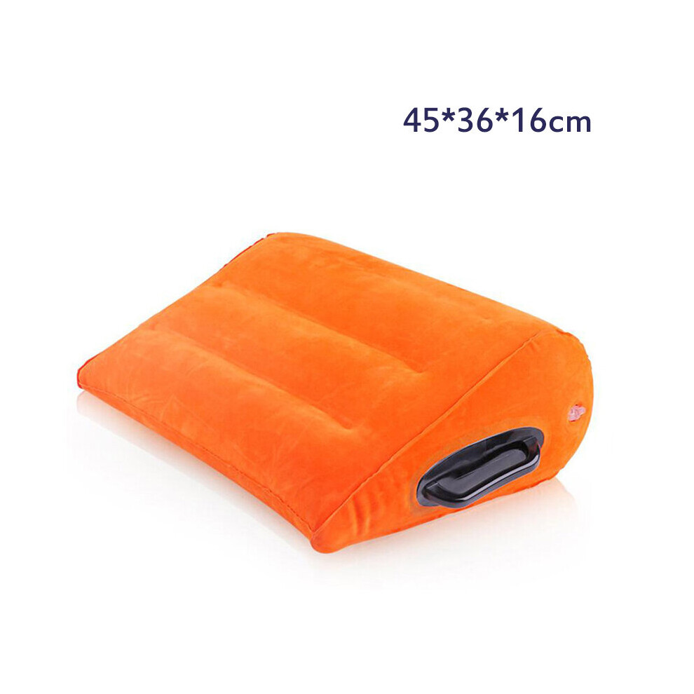(A 45x36x16cm) Sex Pillow Adult Game Inflatable Sex Furniture Triangle Magic Wedge Pillow