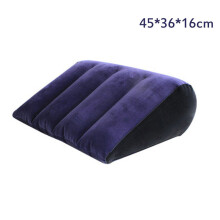(C 45x36x16cm) Sex Pillow Adult Game Inflatable Sex Furniture Triangle Magic Wedge Pillow