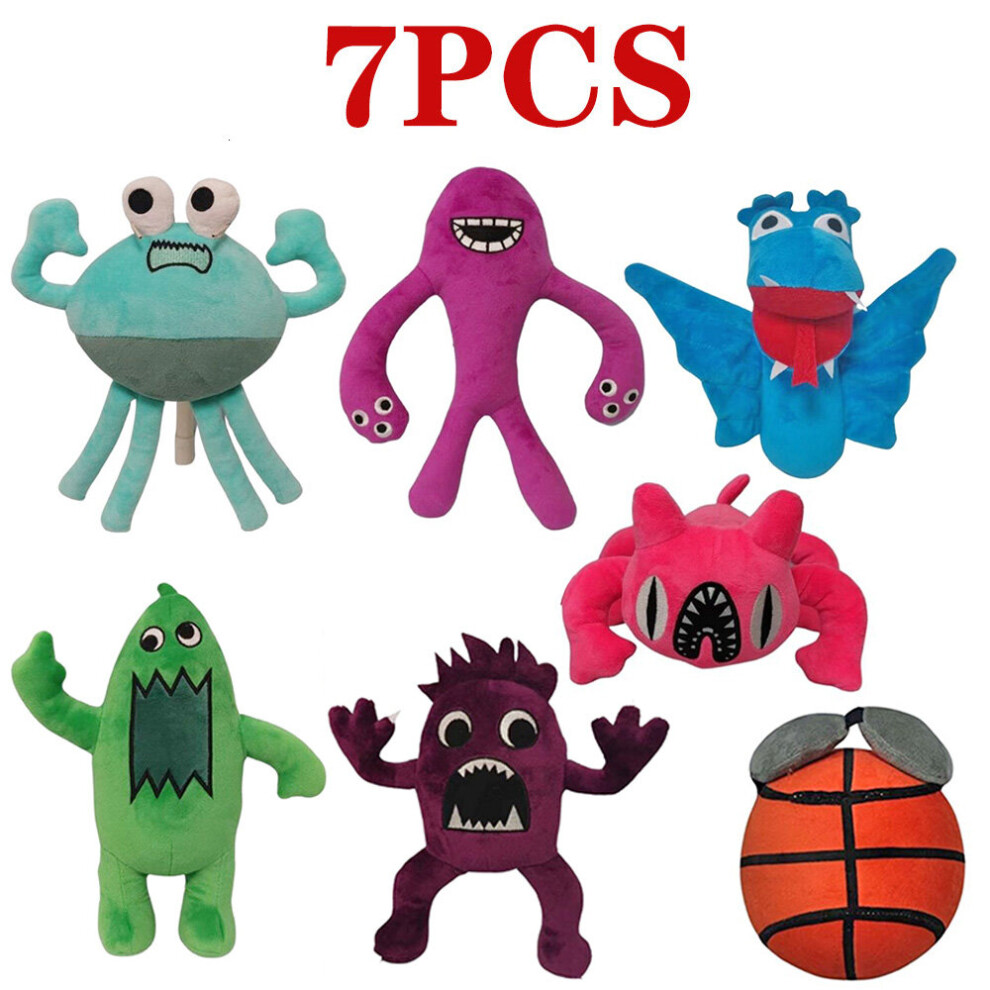 Photos - Other Toys  7-15Pcs New Garten Of Banban Plush Game Animation Surrounding Children's Birthday Gift and Holiday Gifts Plush Toy(7PCS-F)